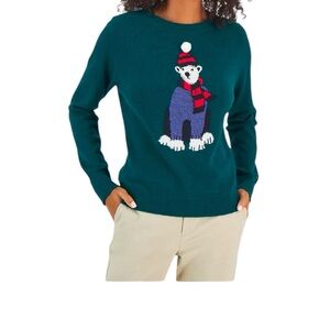 - Tommy Hilfiger Sweater Wool Blend Christmas Sweater
